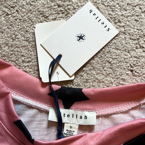 STELLAH 2 Piece Pajama Set size small - Picture 6 of 10